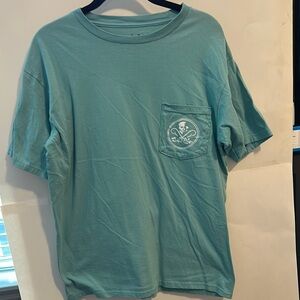 Men's Blue Graphic T-Shirt